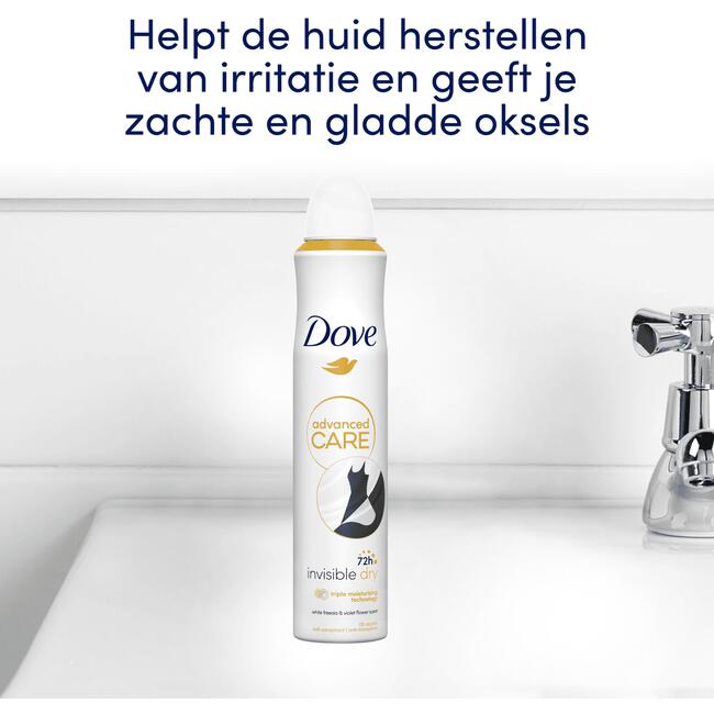 Dove Invisible Dry Semi-Compressed Deodorant Spray 200 ML