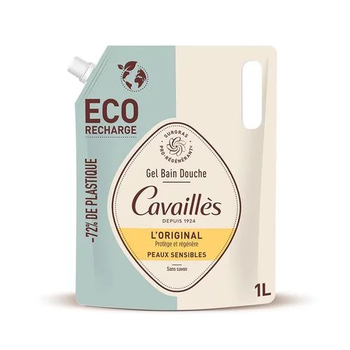 Eco-Recharge Gel Bain Et Douche L'original Rogé Cavaillès - 1L