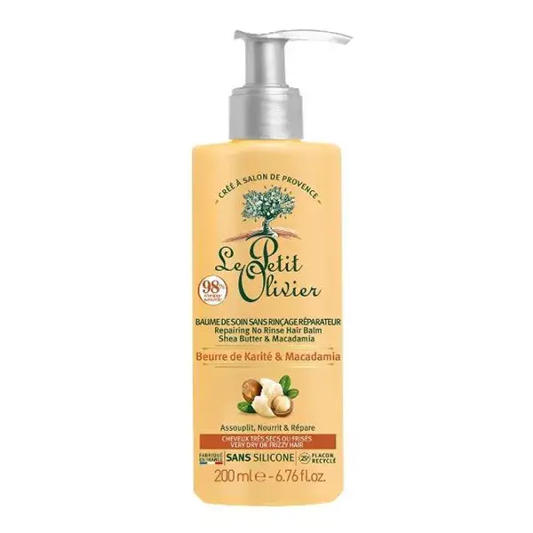 Bálsamo reparador sem enxágue Le Petit Olivier 200ml
