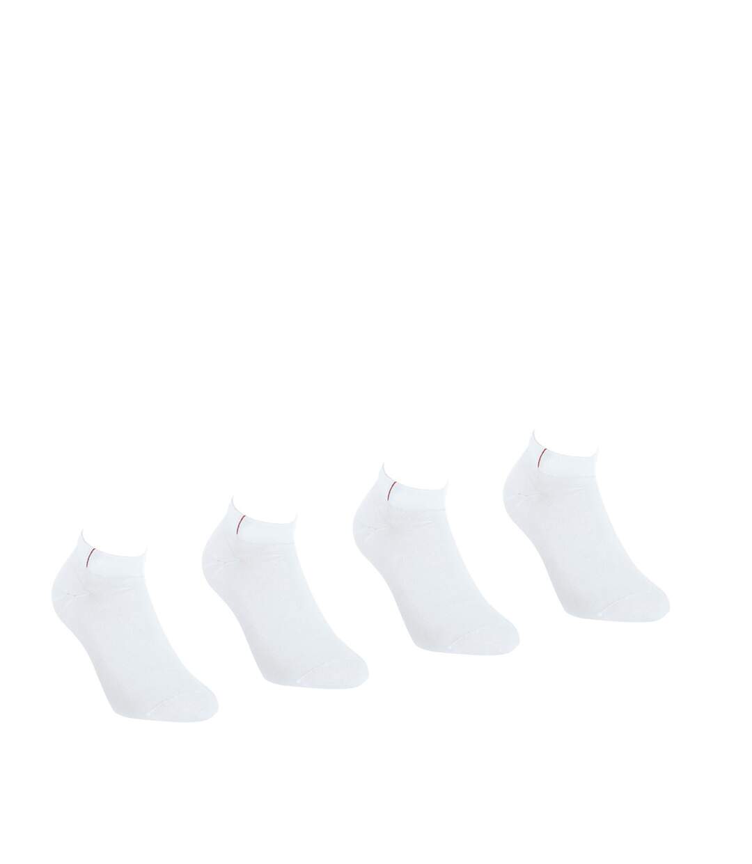Lot de 4 paires de socquettes Coton Peigné homme Fait en France