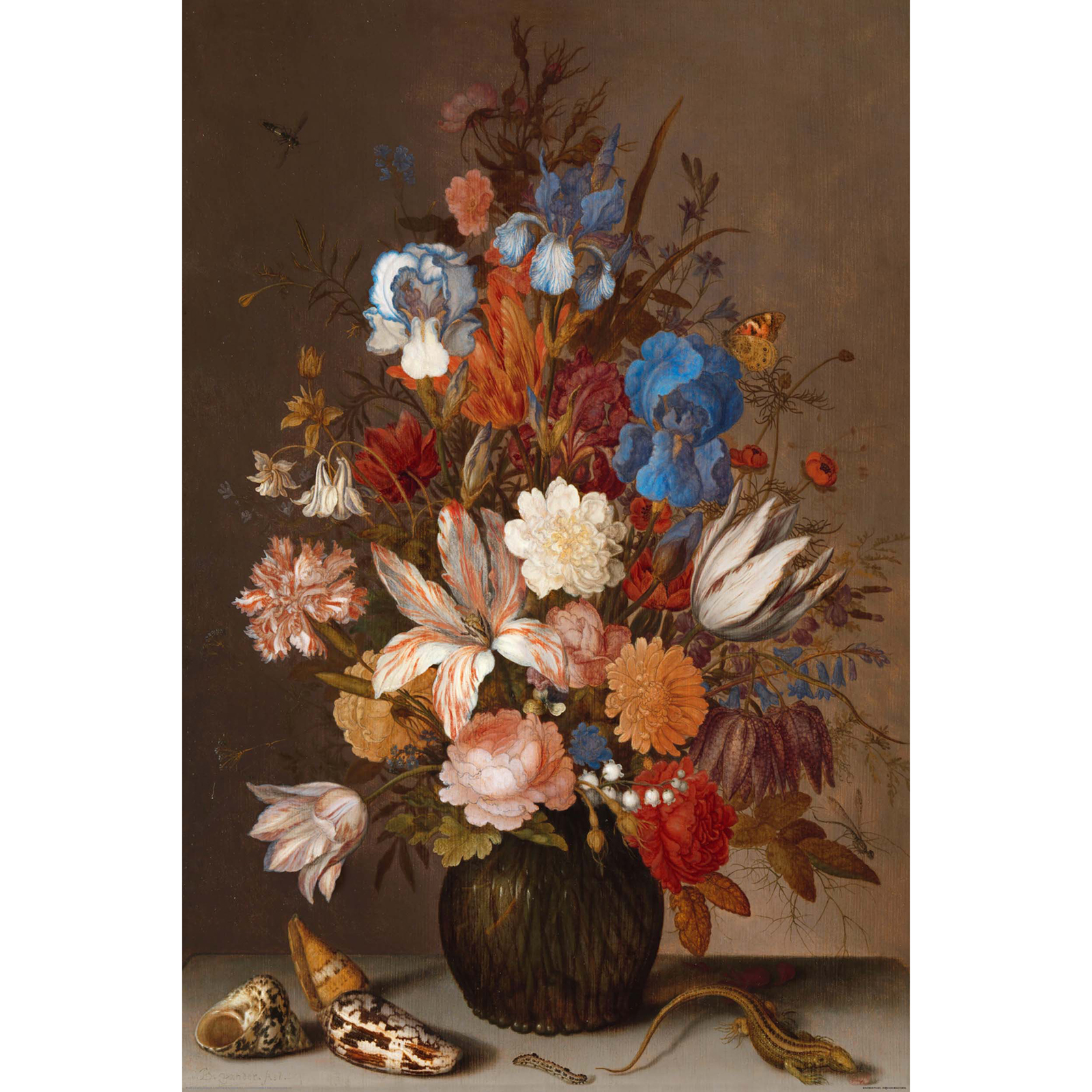 Deco Panel OLD MASTERS BOUQUET - 60x90 cm