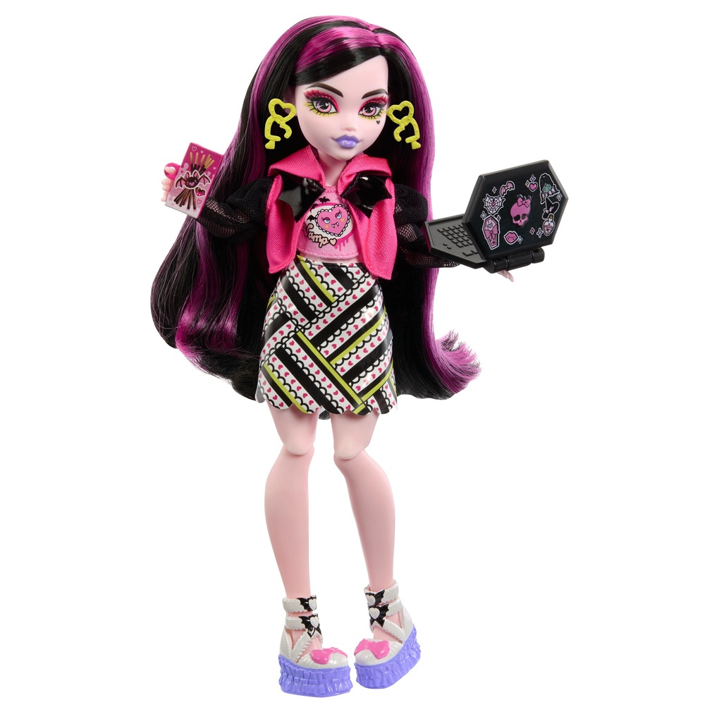 Monster High Skulltimate Secrets Neon Frights Draculaura Puppen-Modeset