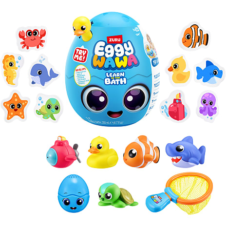Eggy wawa bath time - medium - assorteret