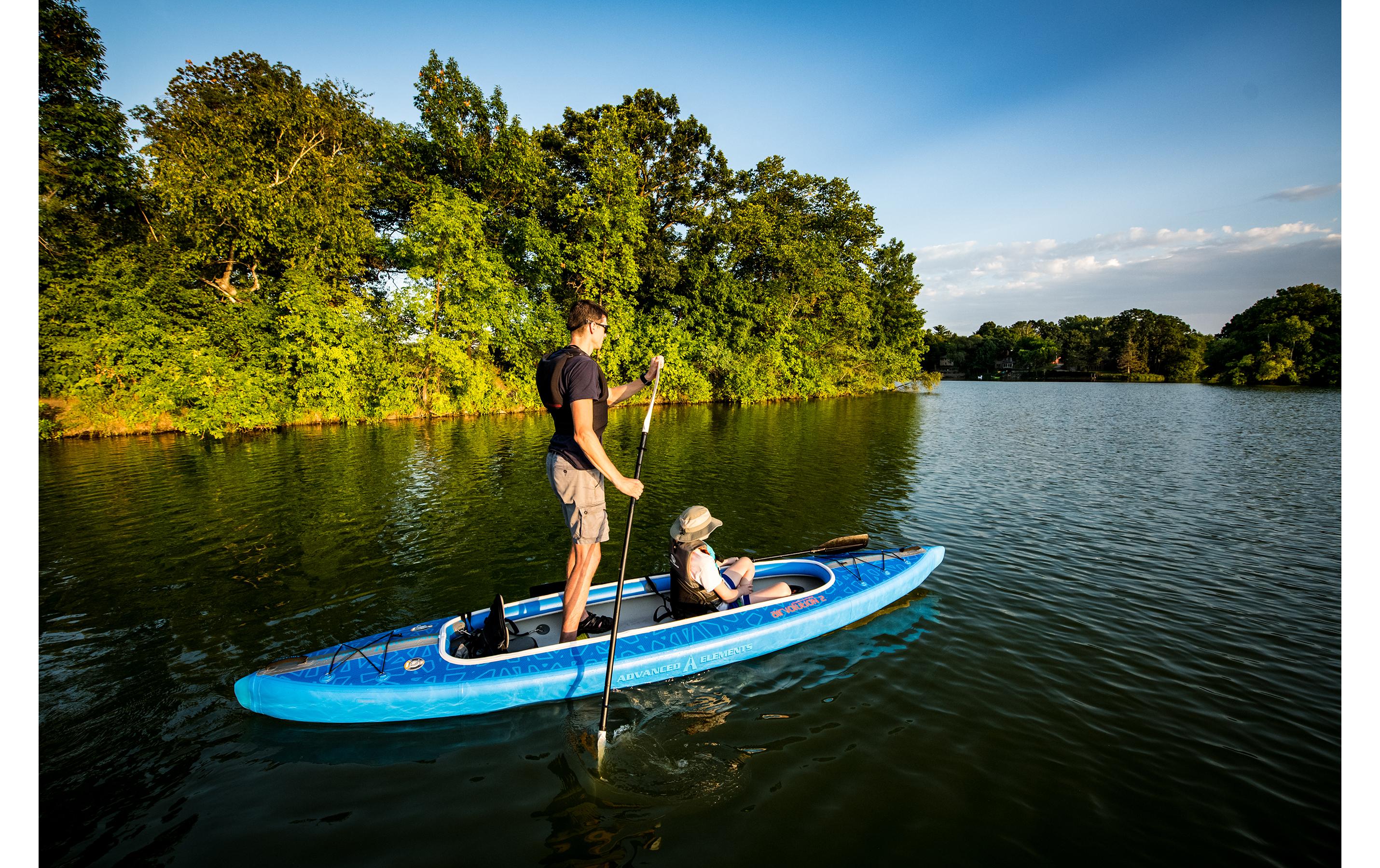 Kajak AirVolution2<br>Solo oder Tandem Kajak
