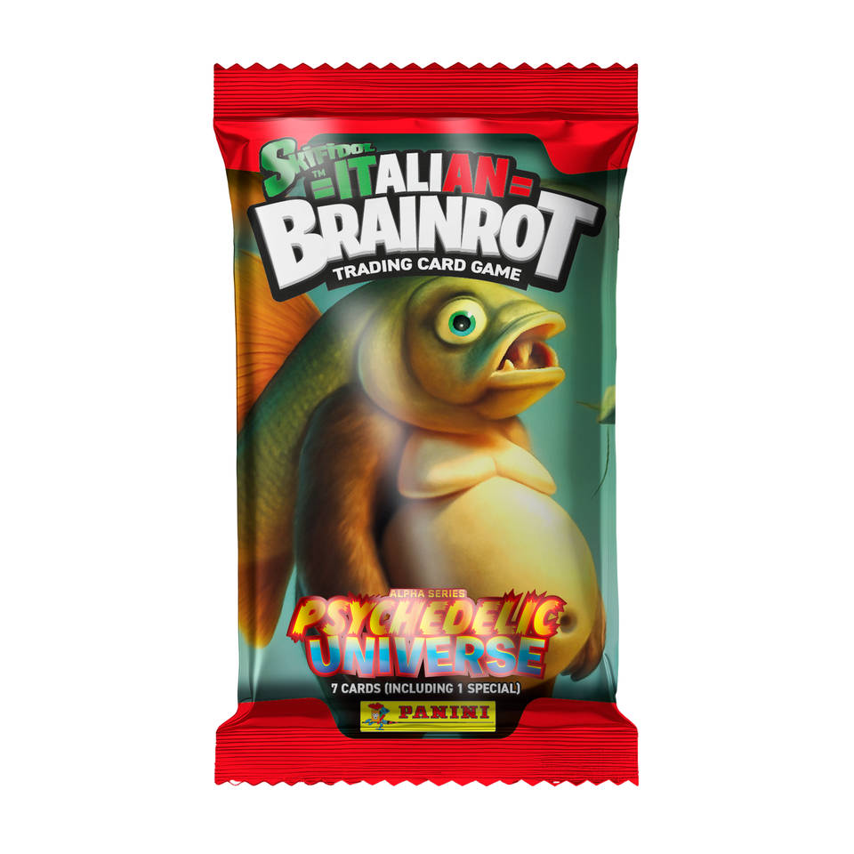Panini Skifidol Italian Brainrot TCG Psychedelic Universe booster