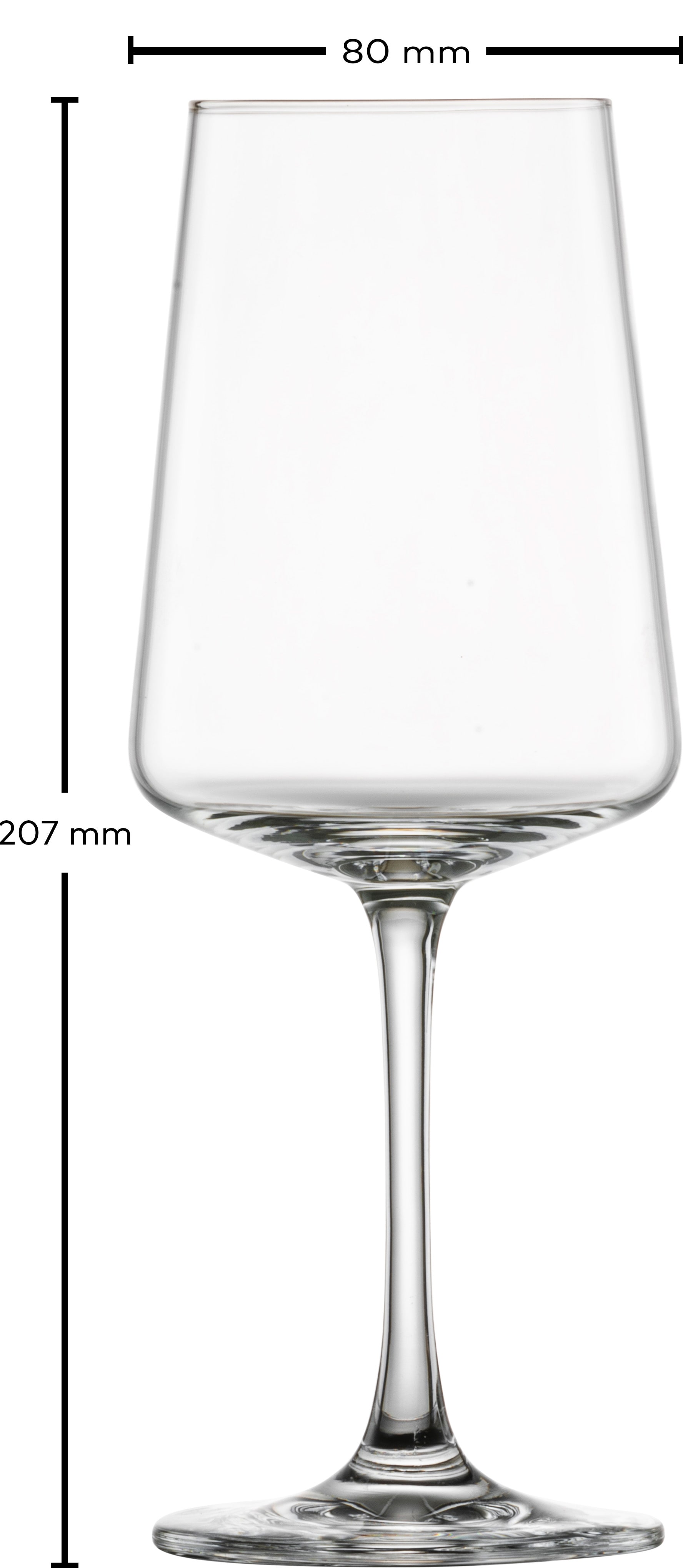 SCHOTT ZWIESEL Weißweinglas MIOVINO 4er Set 380 ml Kristallglas