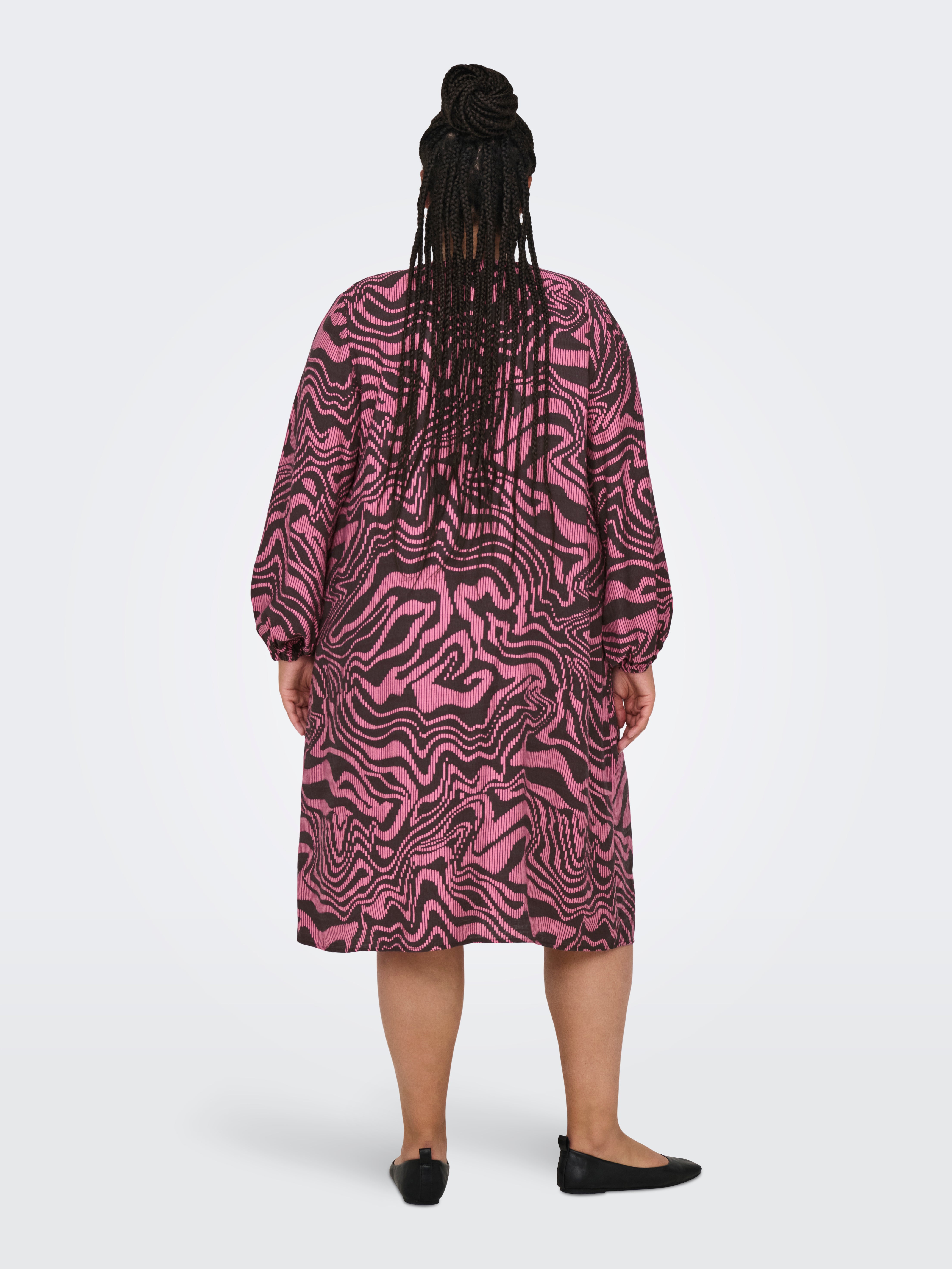 CARITHILDA Midikleid Black Coffee