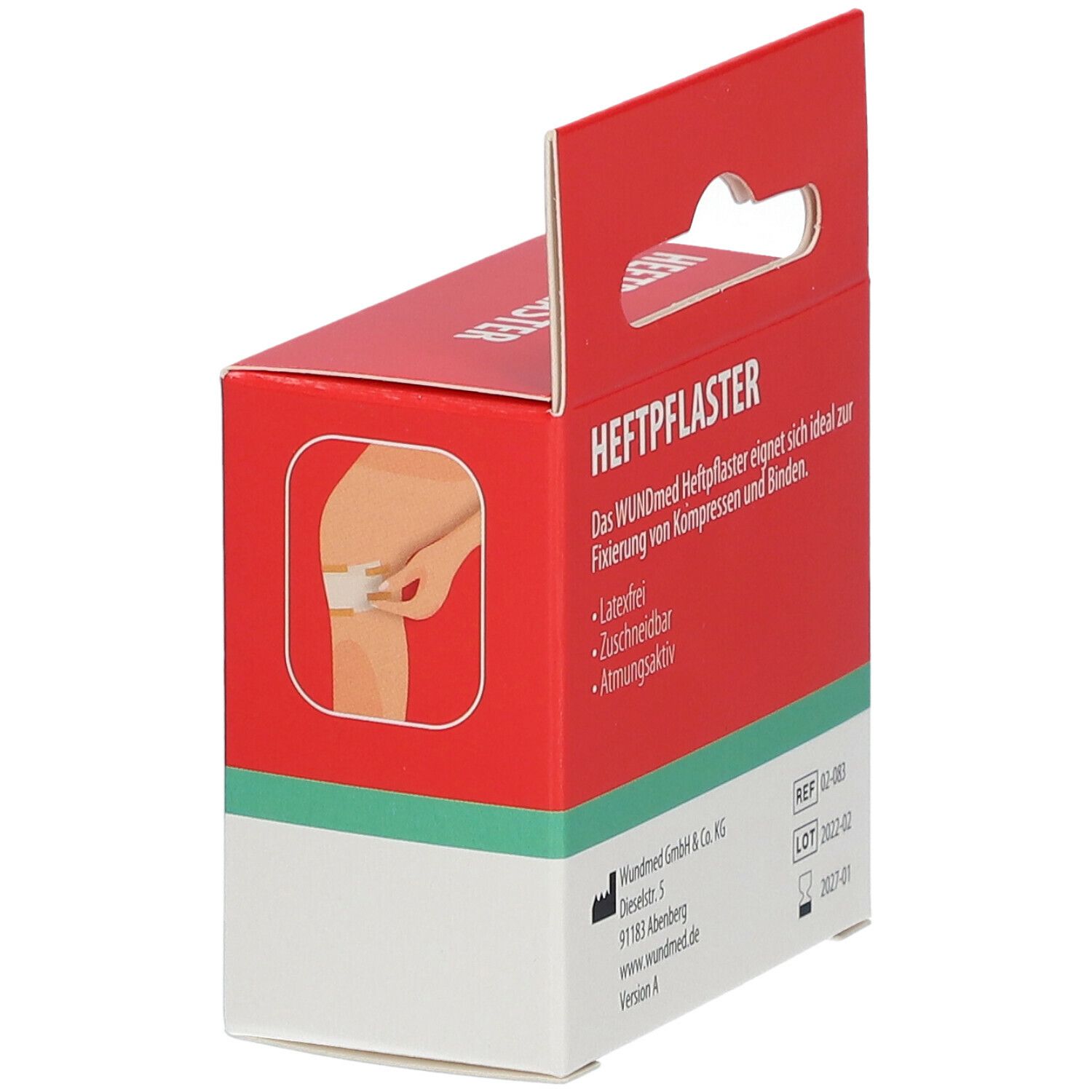 WUNDmed® Heftpflaster 5 m x 2,5 cm