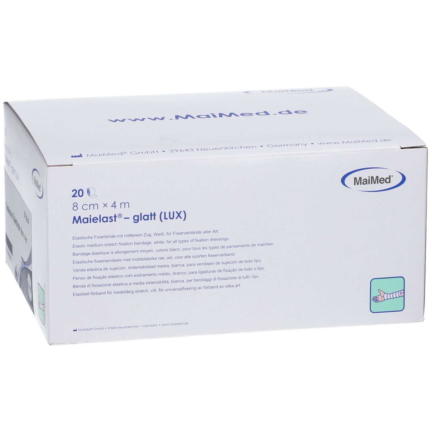 MaiMed® 8 cm x 4 m glatt