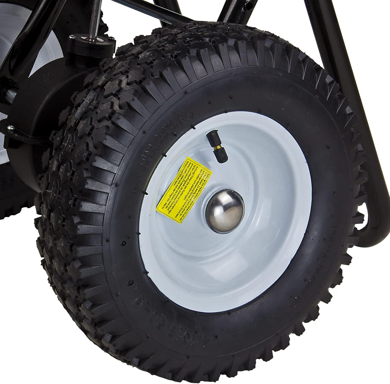 DEMA Streuhandwagen 45L – Salzstreuer, Düngestreuer, Saatgutstreuer, Sandstreuer für Garten, Rasenpflege und Winterdienst