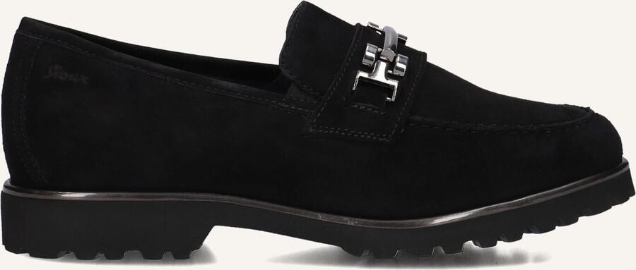 SIOUX Loafers Dames Meredith Maat: 41 Materiaal: Suède Kleur: Zwart
