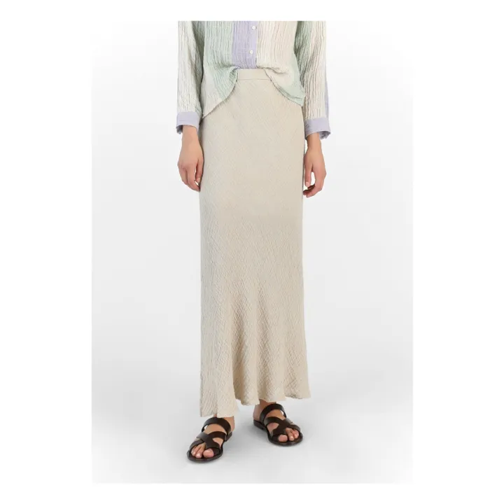 Masscob Jupe Albion Lin | Ecru