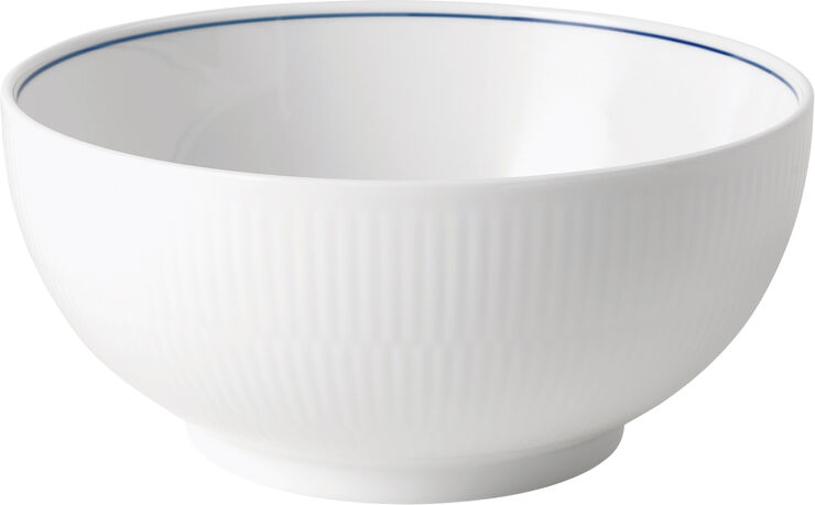 Royal Copenhagen Blueline Skål 180 cl 21 cm Hvid