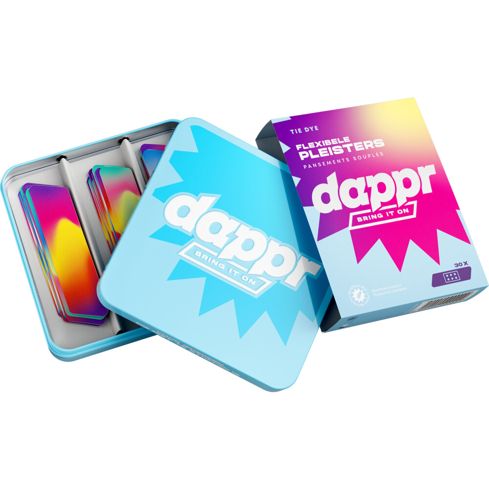 Dappr Pleisters Tie Dye30 stuks