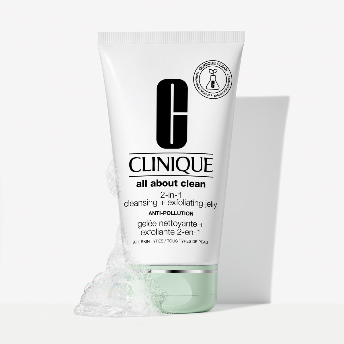 CLINIQUE All About Clean Gelée Nettoyante + Exfoliante 2-en-1