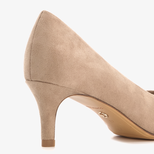 Tamaris dames pumps beige met puntneus