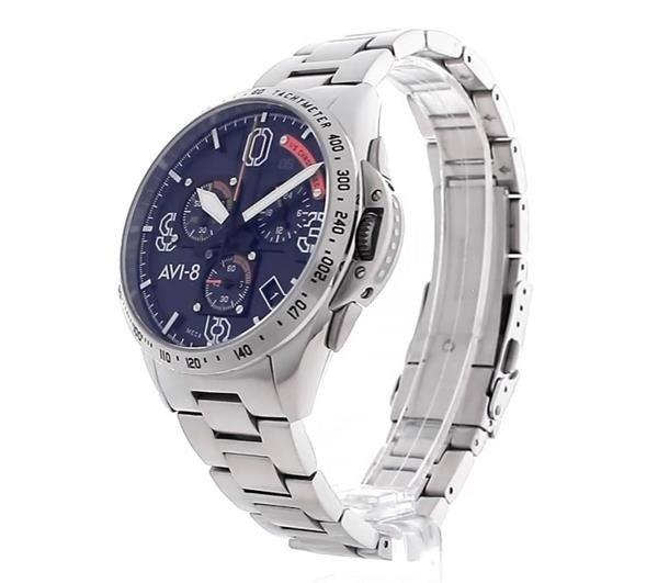 AVI-8 Mens AVI 8 P 51 Chronograph Watch