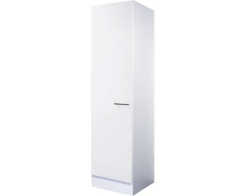 Flex Well Varo voorraadkast, BxDxH 50 x 57 x 200 cm, wit mat, gedemonteerd, scharnier omkeerbaar (links of rechts te monteren)