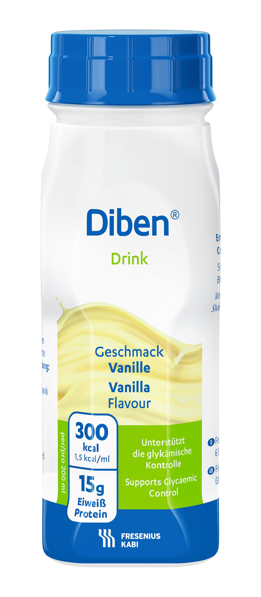Diben Drink Vanilje 4x200 ml