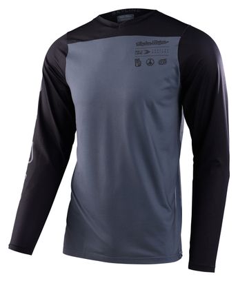 Maillot Manches Longues Troy Lee Designs Skyline Gris/Noir