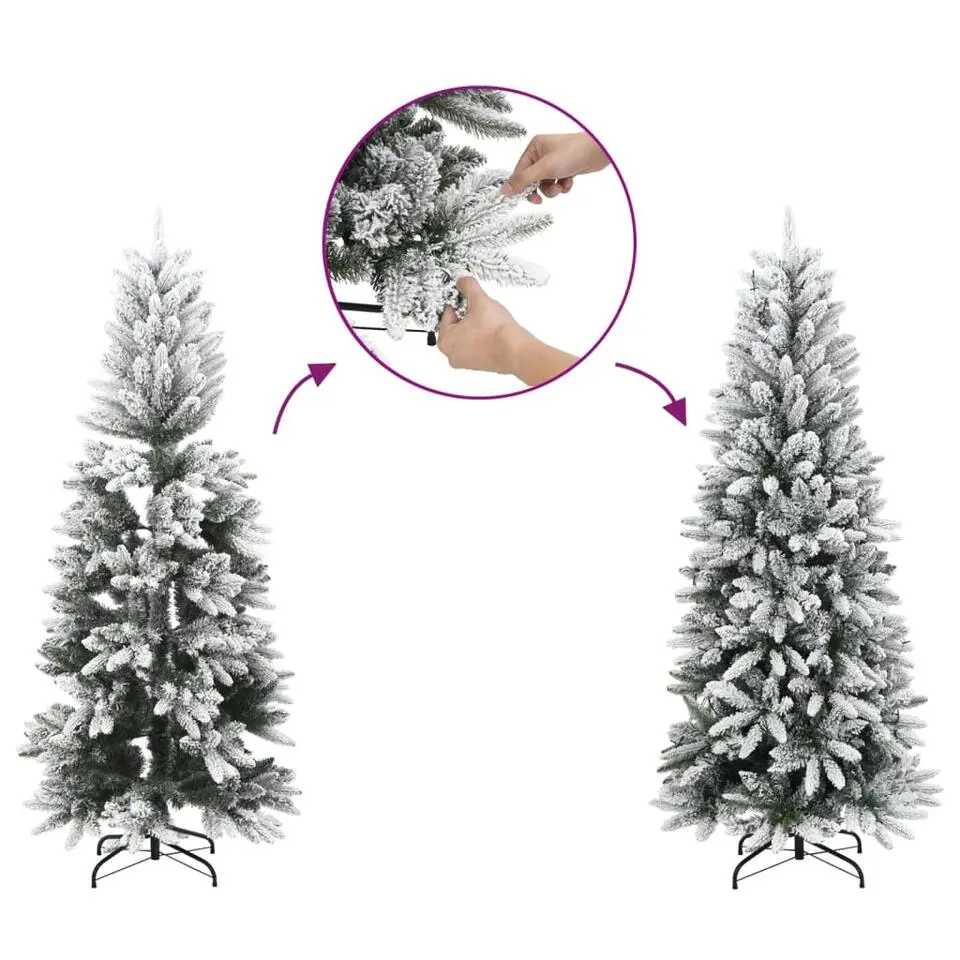 vidaXL - Kerstboom - Wit - 150 cm