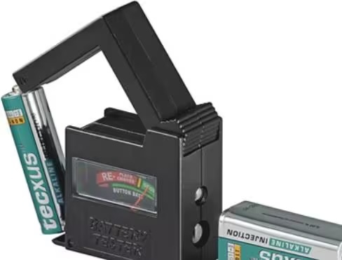 Akku / Batterie Tester Prüfer Analog Anzeige für Typ AA / AAA / C / D / E / N / Knopfzellen