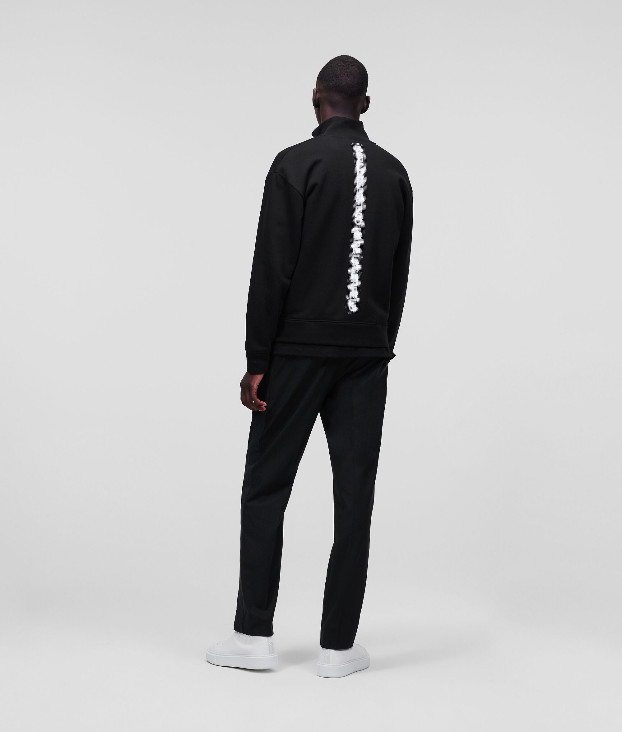 SWEAT-SHIRT ZIPPÉ AVEC LOGO KARL PIXEL