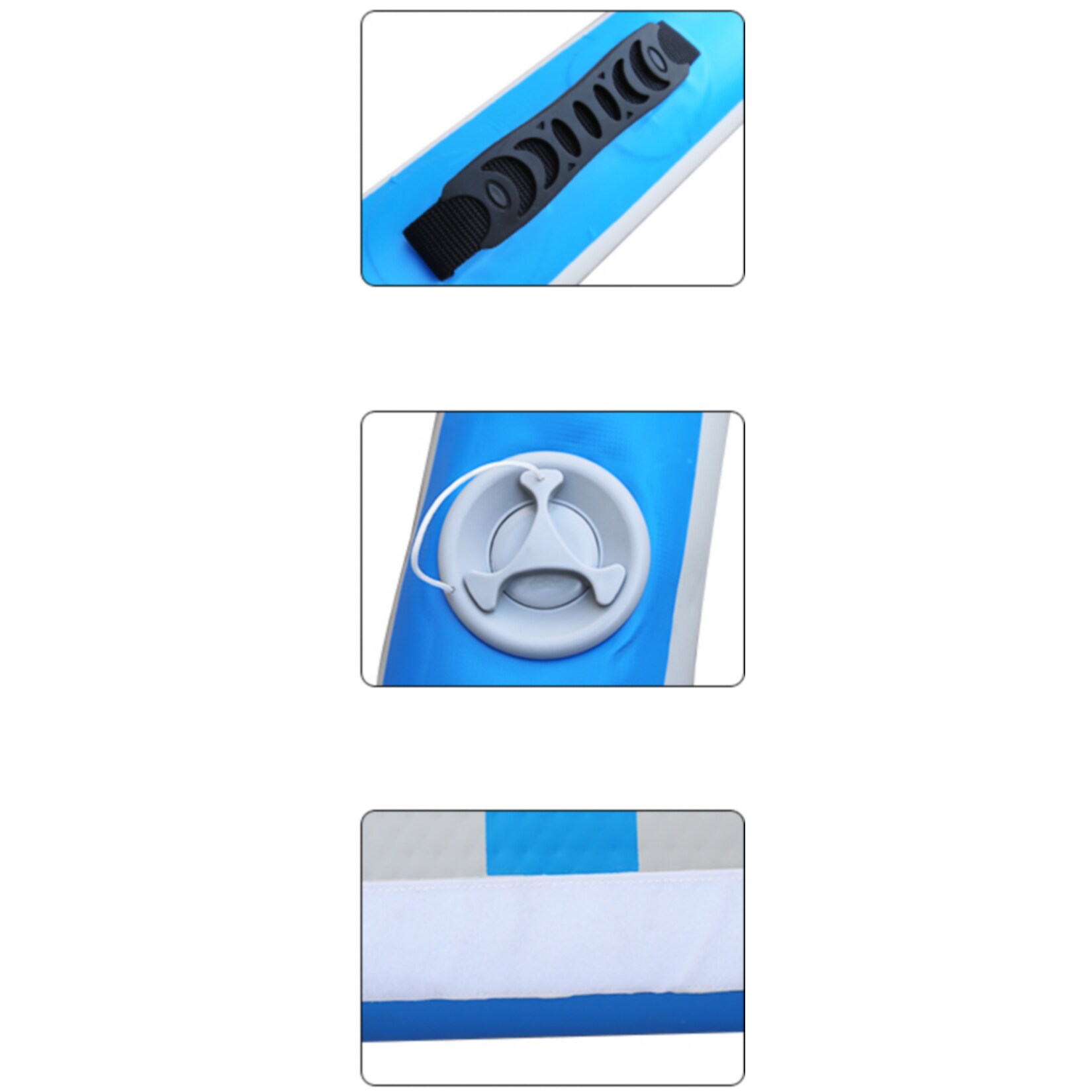 Air Track Matte 3 Meter mit manueller Handpumpe