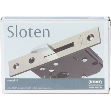 Nemef veiligheidsbijzetslot 4228/17-60mm SKG**