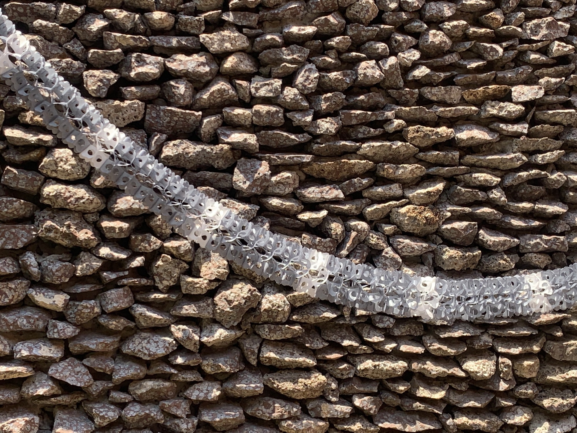 Papier-Girlande 'Schlange', grau, weiß, Ø 12 cm, L 250 cm günstig bestellen