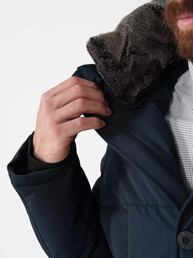 STRELLSON Steppjacke PLAZA dunkelblau