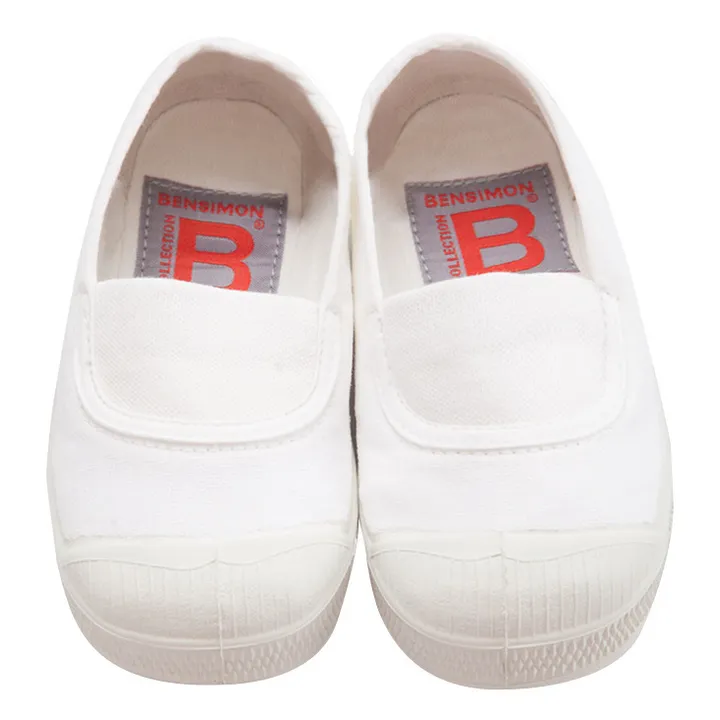 Bensimon Tennis Elastique Vegan | Blanc