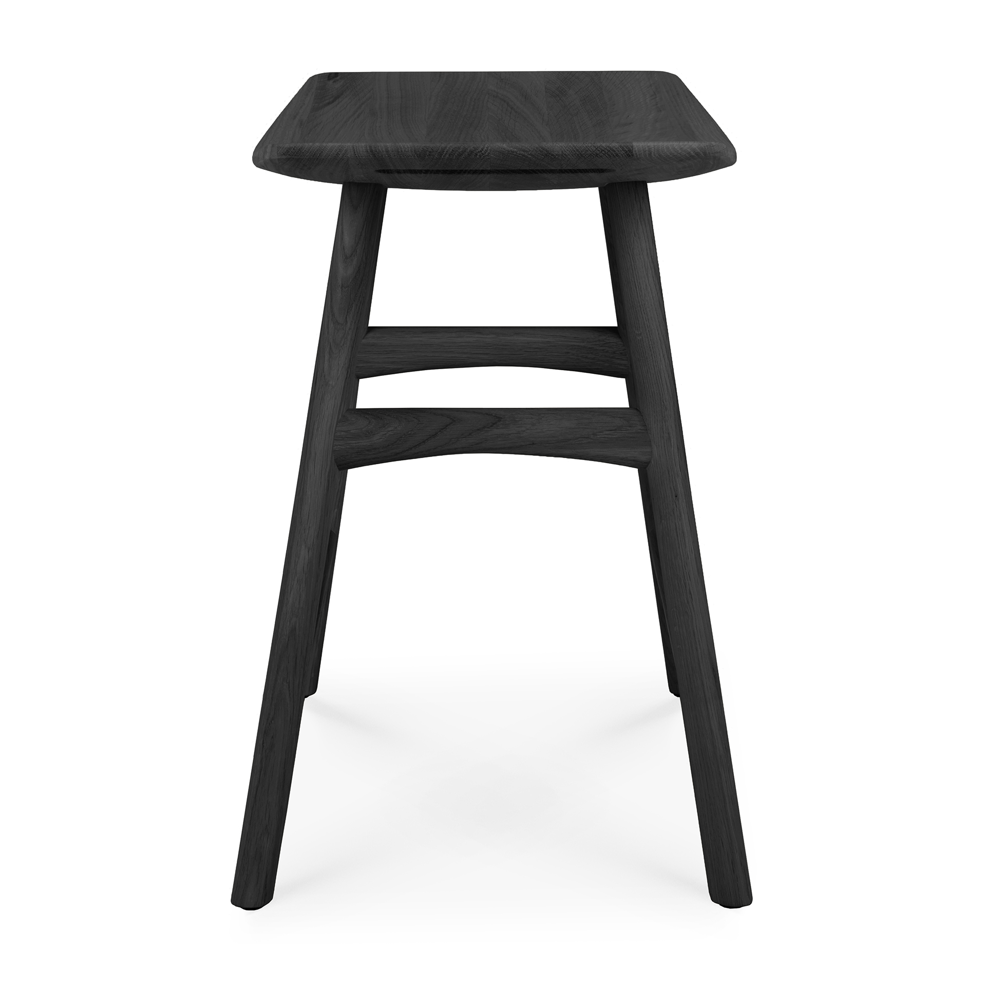 Osso kruk 45 - zwart eiken - gelakt