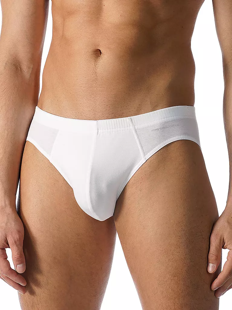 MEY Slip Casual Cotton Weiss weiss