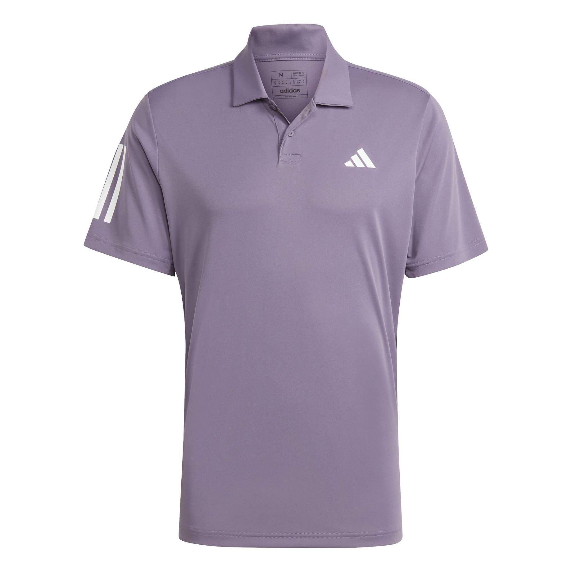 adidas Performance| Herren Tennisshirt CLUB 3-STRIPE