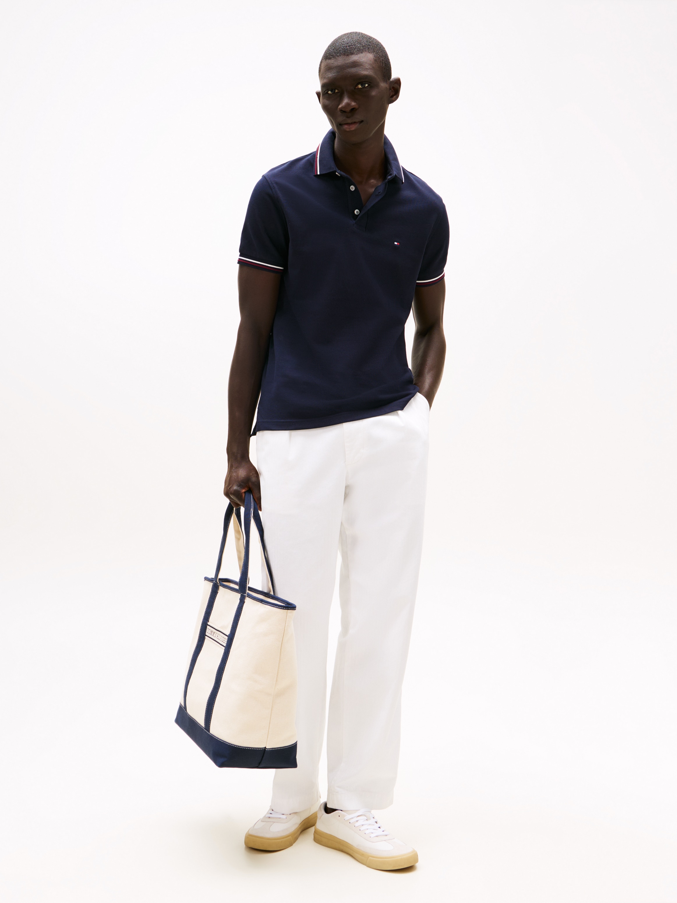Tommy Hilfiger Poloshirt »TIPPED SLIM FIT POLO«, mit Kontrast-Details