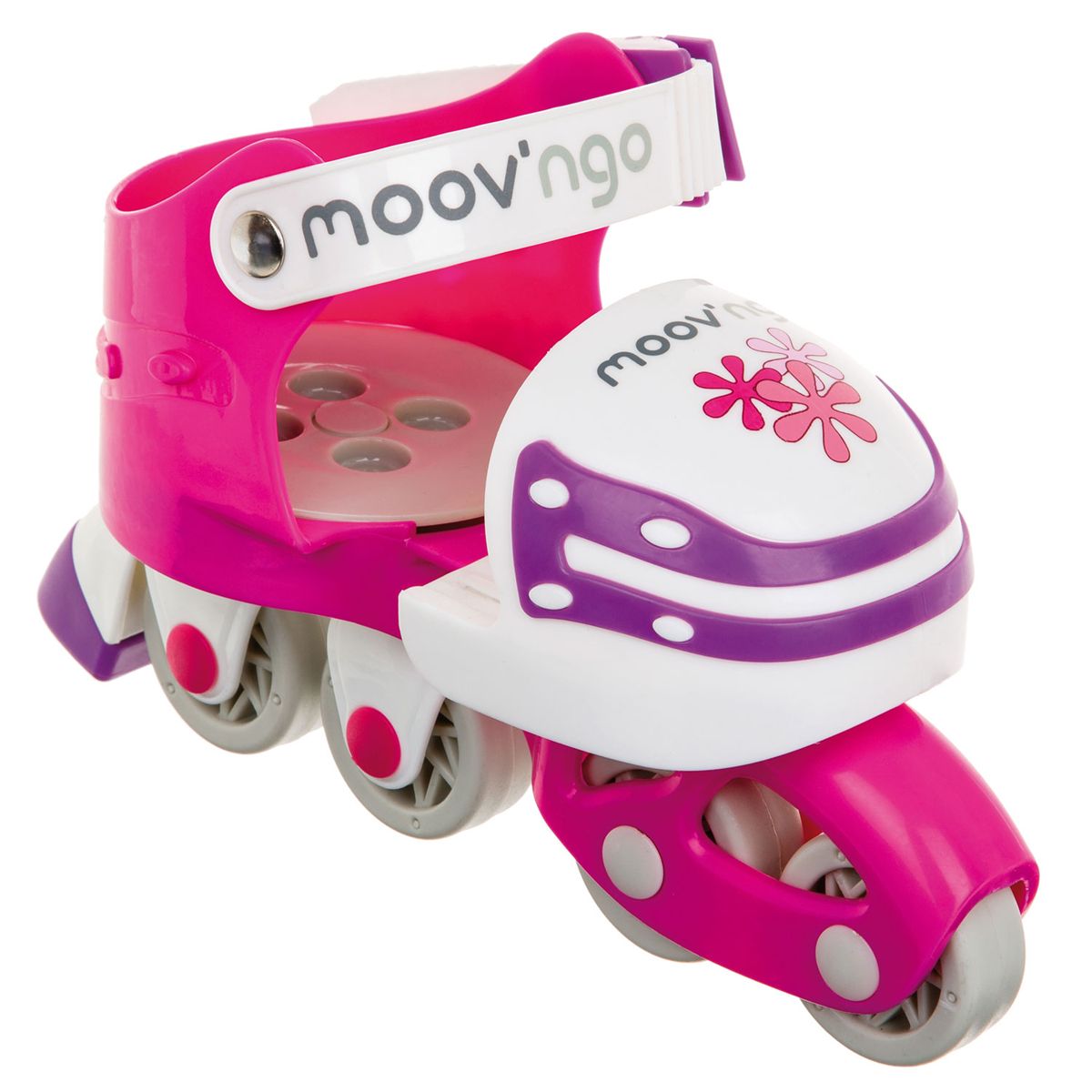 Premiers rollers évolutifs Rose Taille : 25/32