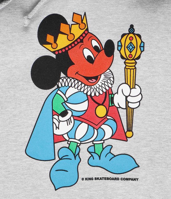 King Skateboards Mickey Hoodie (gray)
