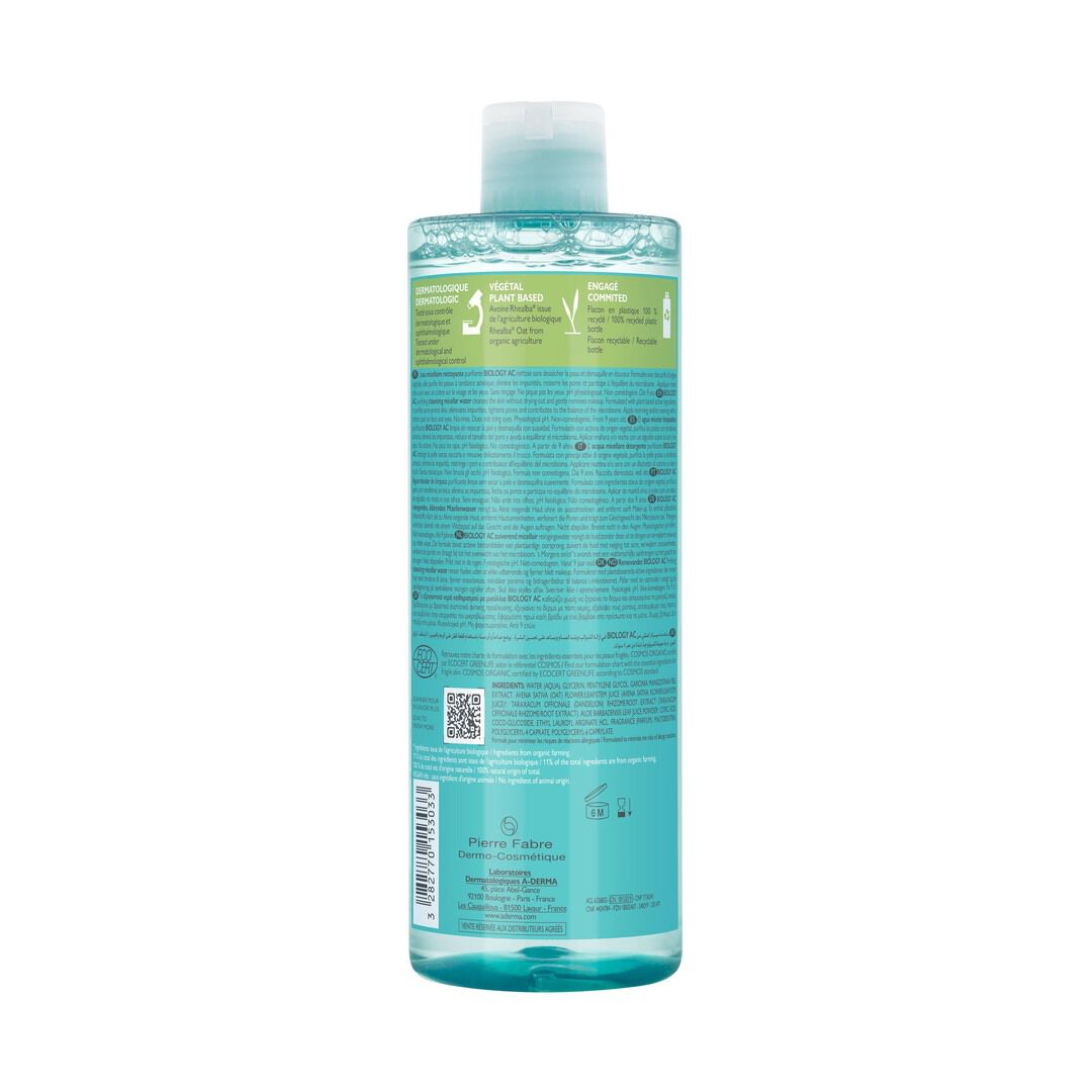 Biology AC Água Micelar Purificante - 400ml