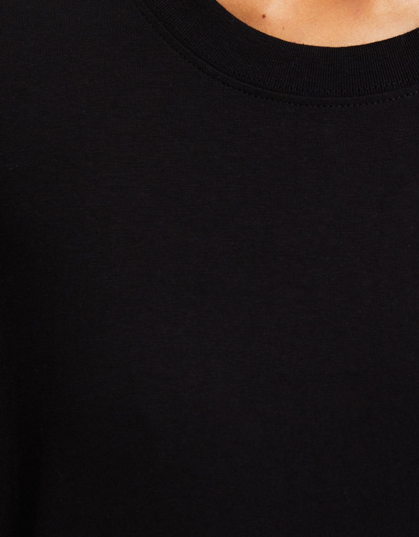 Camiseta de manga curta oversized