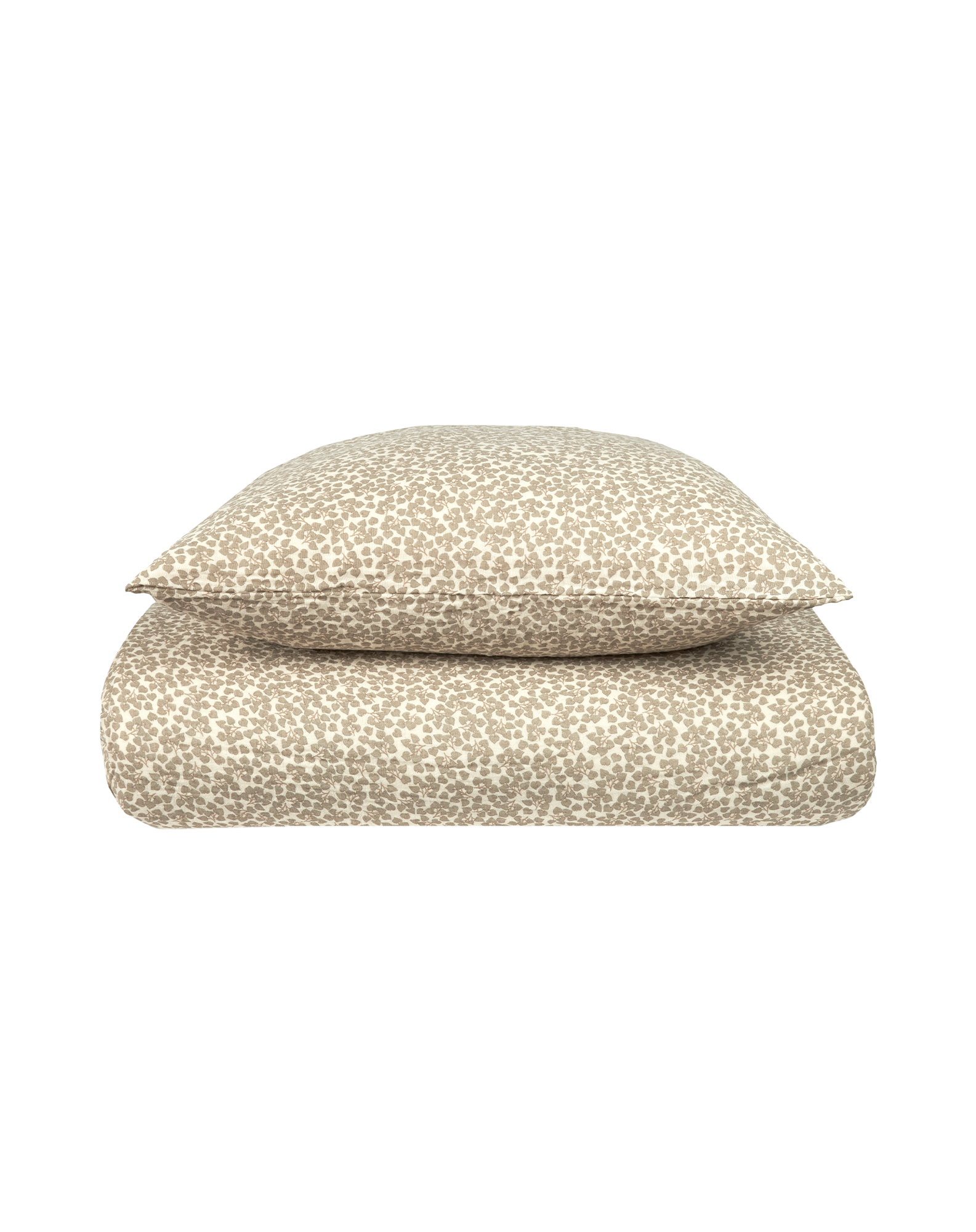 Parure de lit enfant wabi-sabi en double gaze de coton lavé | Vert