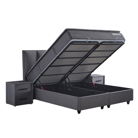 Boxspring met opbergruimte Birdybedd