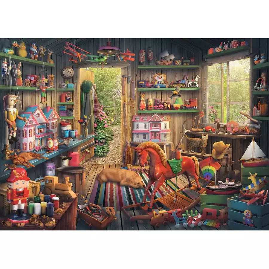 Ravensburger Spielzeug von damals bunt