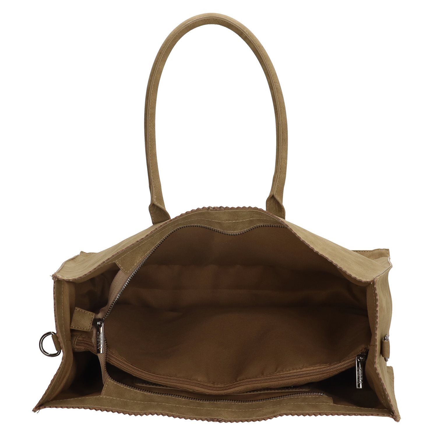 Zebra Trends Lisa XL Shopper olijfgroen