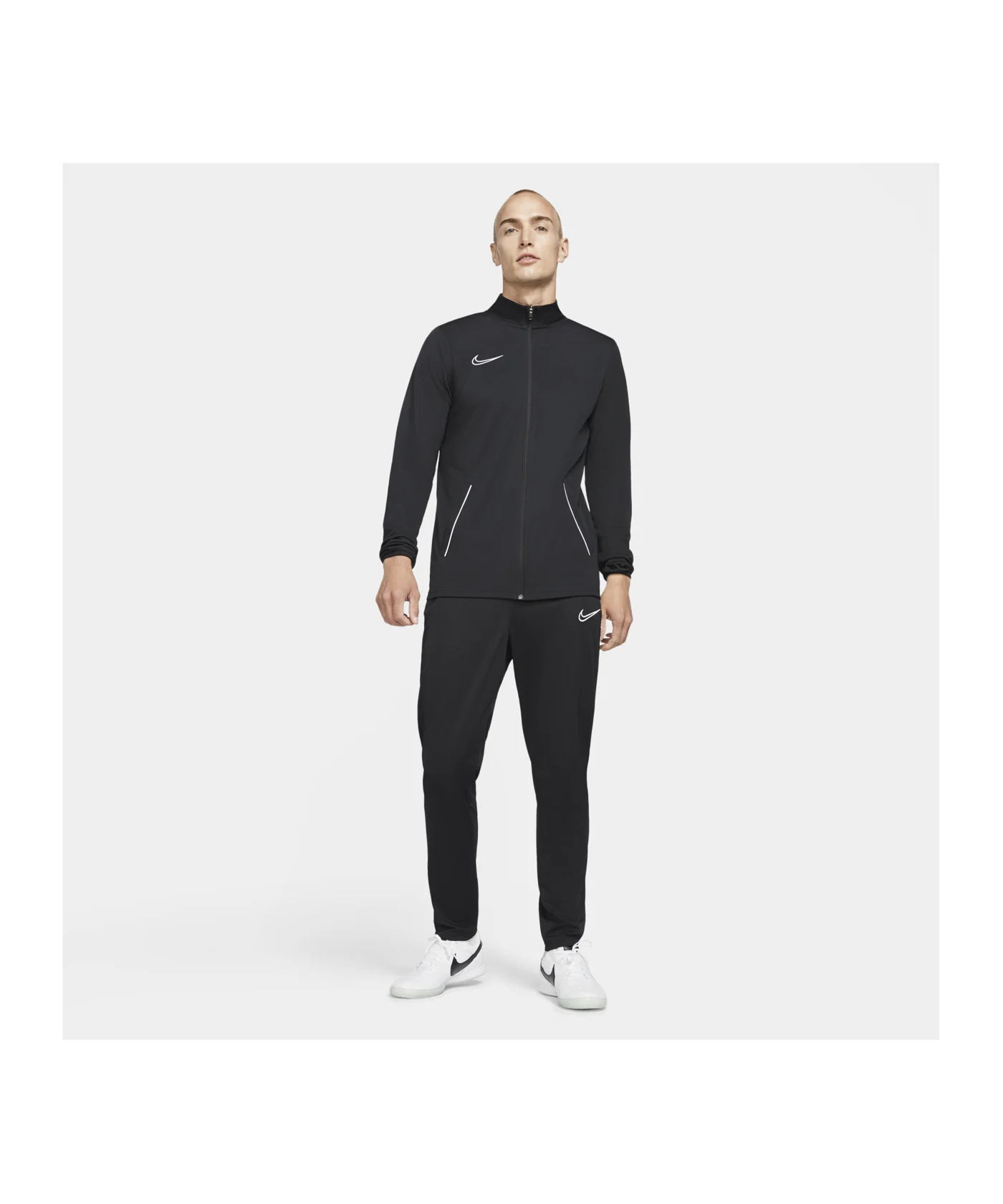 Nike Academy 21 Trainingsanzug Schwarz Weiss F010