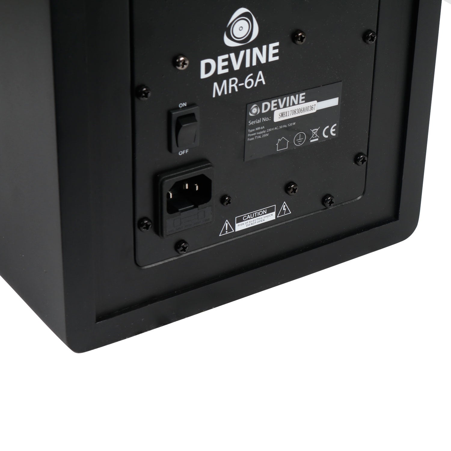 Devine MR-6A actieve studiomonitor (set van 2)