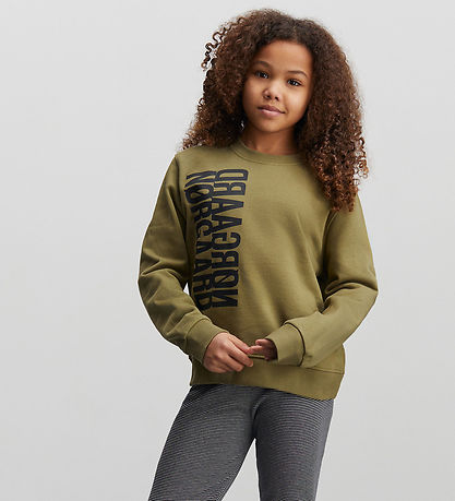 Mads N?rgaard Sweatshirt - Talinka - Martini Olive