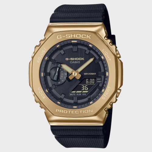 Montre G-Shock GM-2100G-1A9ER Noir Doré