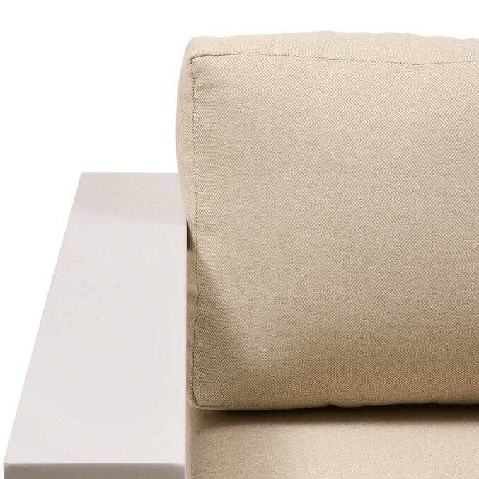 Fauteuil de jardin rotatif ALLURE Beige / Avoine