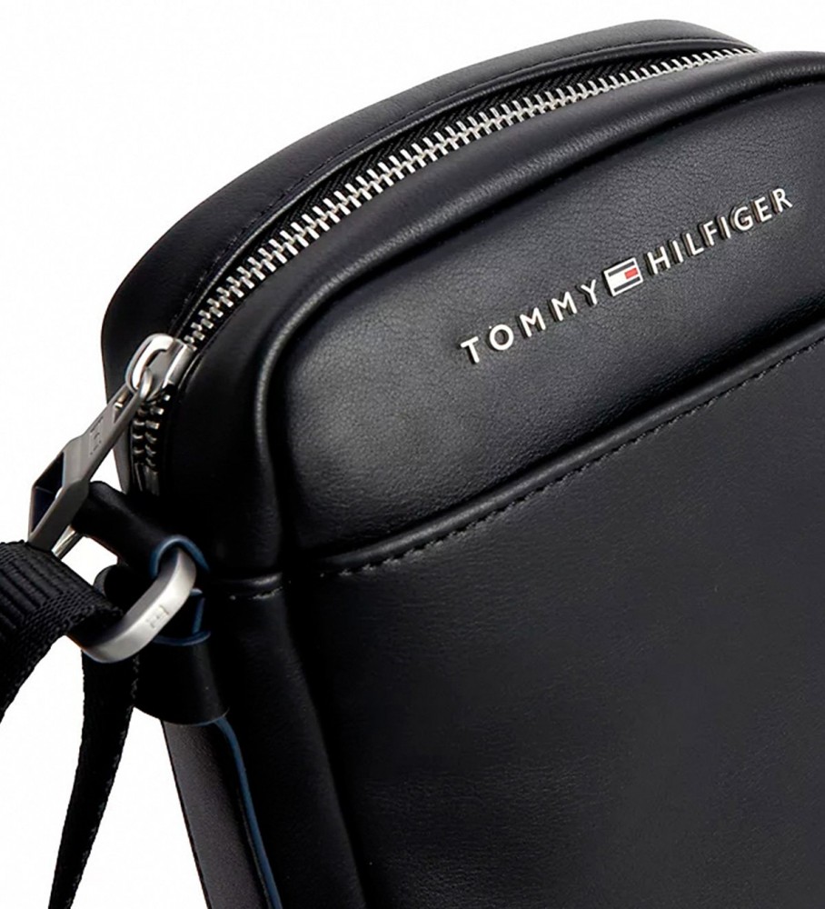 Bolsa transversal Tommy Hilfiger Reporter Small City preta